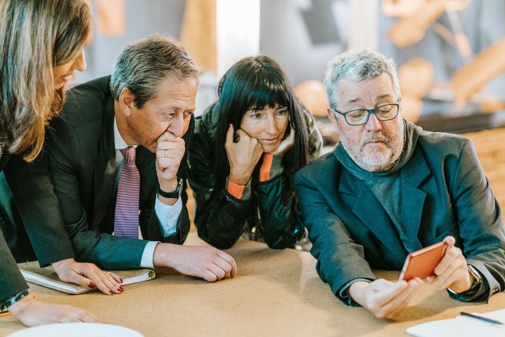 António Rios Amorim, Guta Moura Guedes e Philippe Starck. Foto: Corticeira Amorim