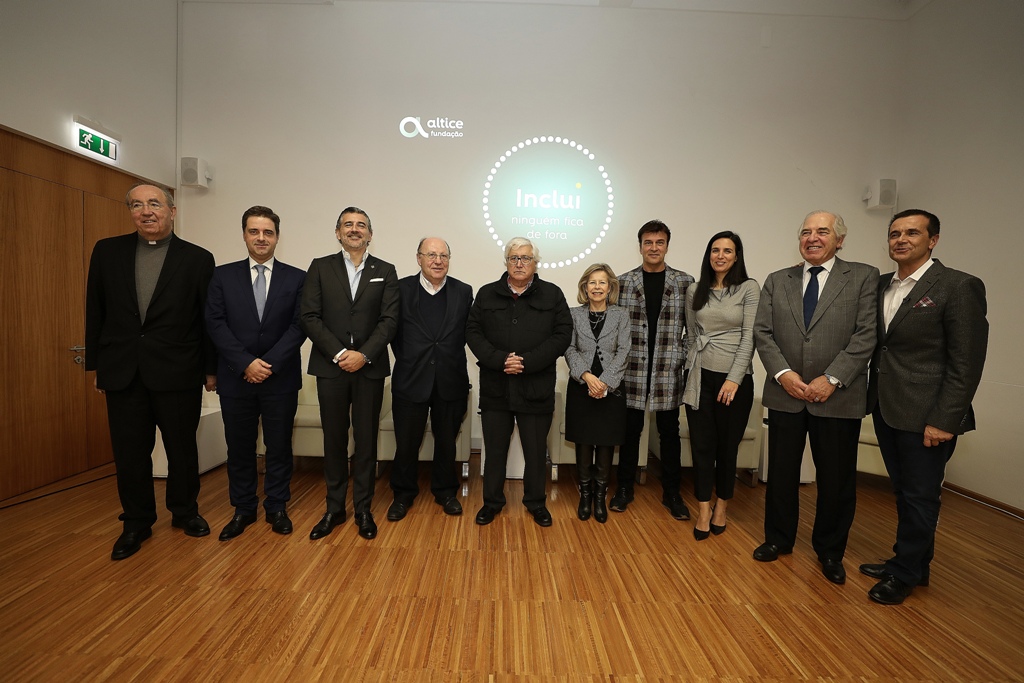 Embaixadores Fundação Altice-Programa Inclui (fotografia cedida pela Altice)