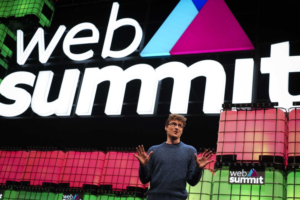 Paddy Cosgrav, fundador da Web Summit. Foto: Filipe Amorim/Global Imagens